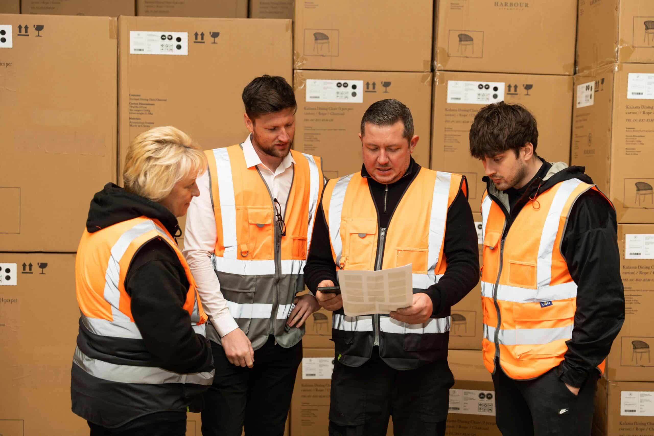 SIMPLEE UK warehouse team and storage operations