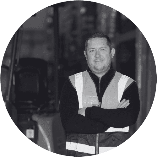 Andy Perry, Warehouse Manager
