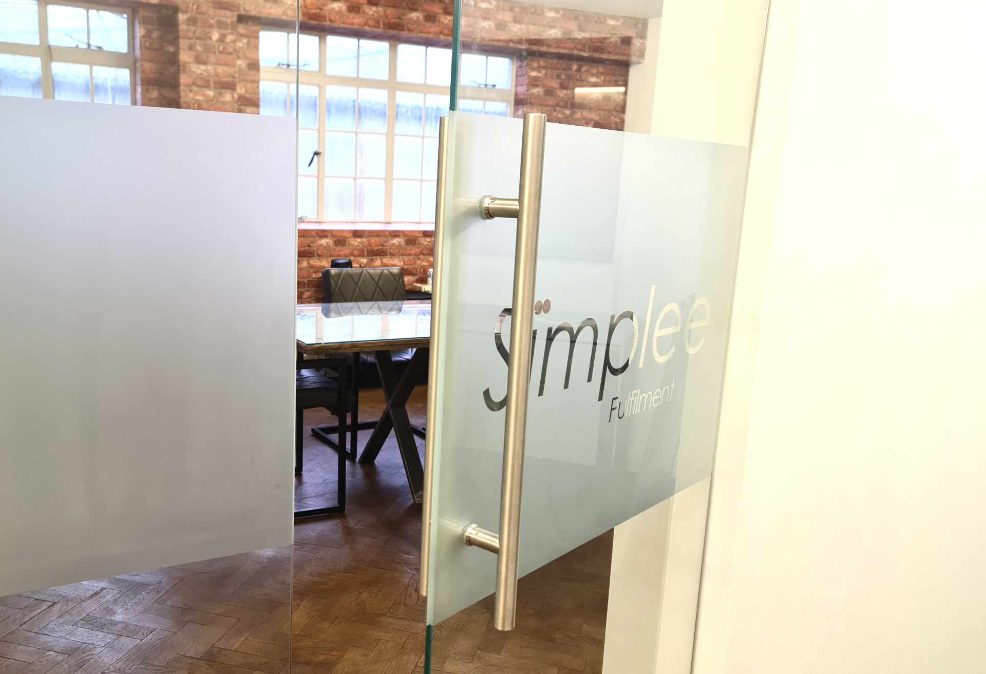 SIMPLEE UK office and warehouse contact area